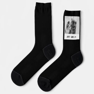 Chaussette Simple, Modern Custom Pet or People Photo