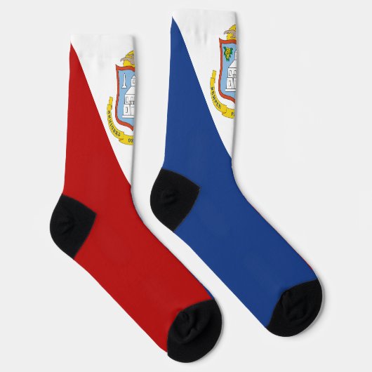 Chaussette Sint Maarten Flag (Droite)