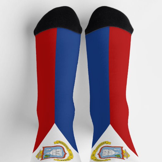 Chaussette Sint Maarten Flag (Haut)
