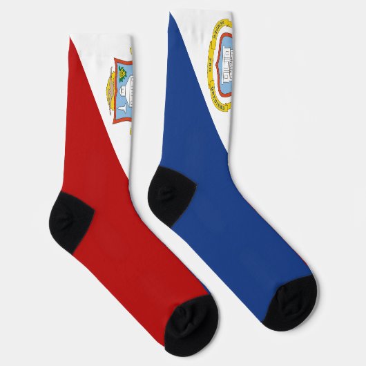 Chaussette Sint Maarten Flag (Droite)