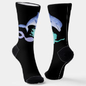 Chaussette Sirène, dauphin (Angulaire)