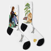 Chaussette SITZ AND THINES - VOIR les chaussettes de l'équipa (Droite)