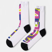 Chaussette SKA_Shawnee.Kansas.Arts.BW (Gauche)