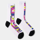 Chaussette SKA_Shawnee.Kansas.Arts.BW (Droite)