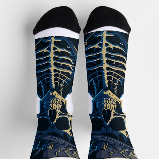 Chaussette Skeleton socs (Haut)