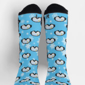 Chaussette Ski Goggs Mountain View Fluts de neige Bleu (Haut)