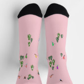 Chaussette Skieurs roses Ski (Haut)