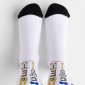 Chaussette SlipperyJoe embrasse la métaphore de la diversité  (Haut)