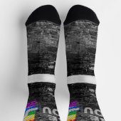 Chaussette SlipperyJoe's Be You en brique murale figure plub (Haut)