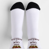 Chaussette SlipperyJoe's garder calme fabuleux couronne spect (Haut)