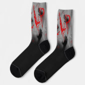 Chaussette SlipperyJoe's Happy Halloween (Gauche)