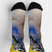 Chaussette SlipperyJoe's musculaire physique chemise vapeur (Haut)