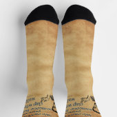 Chaussette SlipperyJoe's Princess clap marchant drôle les ann (Haut)