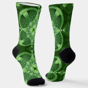 Chaussette SlipperyJoe's St. Patrick's Day Fractal vortex hol