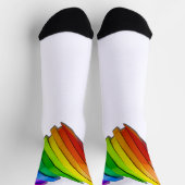 Chaussette SlipperyLe coeur de la fierté de Joe façonne de mu (Haut)