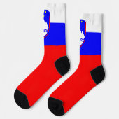 Chaussette Slovénie Drapeau Patriotique Slovène (Gauche)
