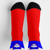 Chaussette Slovénie Drapeau Patriotique Slovène (Haut)