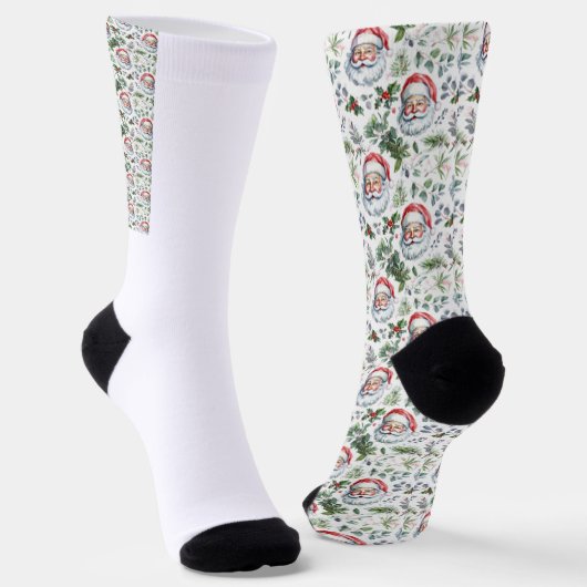 Chaussette Smile Santa Cross socks (Angulaire)