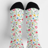 Chaussette Snoopy So Sweet Flower Motif (Haut)