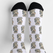 Chaussette Snow leopard - Purr-ello (Haut)