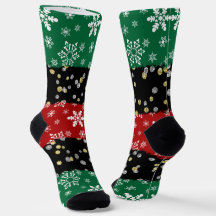 Snowflakes Et Diamonds Premium Crew Sock