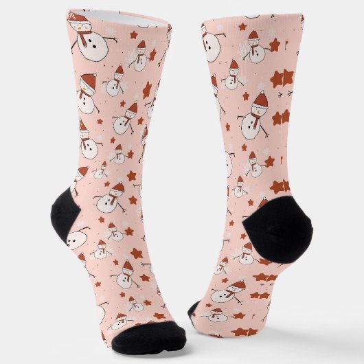 Chaussette Snowman Christmas Socks (Angulaire)