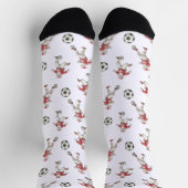 Chaussette Soccer Santa Christmas (Haut)
