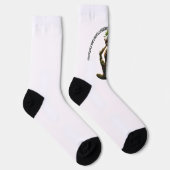 Chaussette Sock de l'équipage Premium durable personnalisé Yo (Droite)