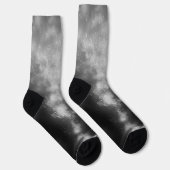 Chaussette Sock d'équipage durable Sky Blue Sapphire de nuit (Droite)
