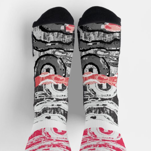 Chaussette Socks – Abstract Land (Haut)