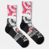 Chaussette Socks – Abstract Land (Droite)