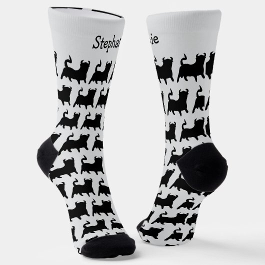 Chaussette Socks Black Bull Design (Angulaire)