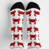 Chaussette Socks Crab Design (Haut)