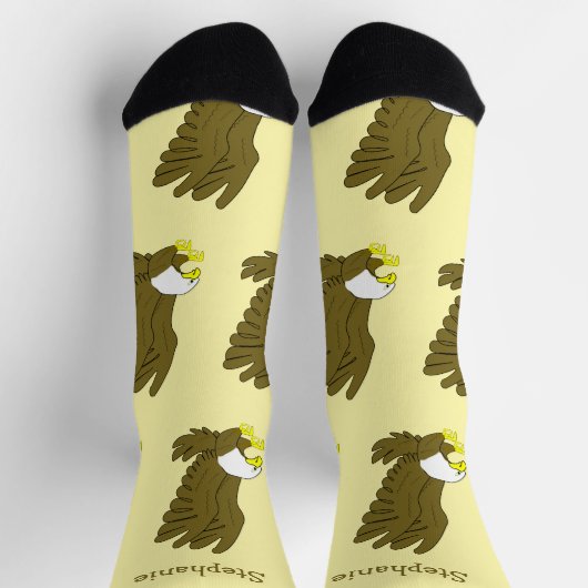 Chaussette Socks Eagle Design (Haut)
