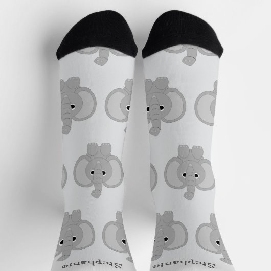 Chaussette Socks Elephant Design (Haut)