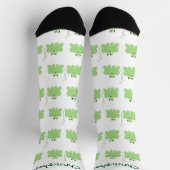 Chaussette Socks Frogs And Dragonfly Design (Haut)