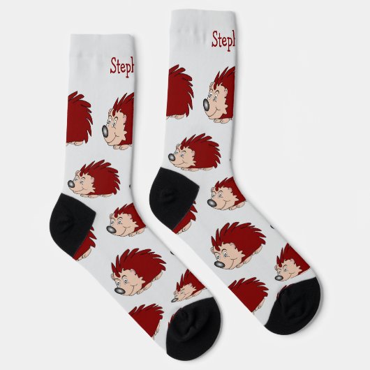 Chaussette Socks Hedgehog Design (Droite)