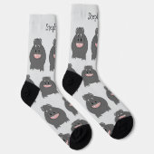 Chaussette Socks Hippopotamus Design (Droite)