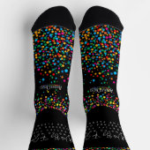 Chaussette SOCKS : Je marche par les Chaussettes Spirit (Haut)