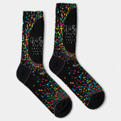 Chaussette SOCKS : Je marche par les Chaussettes Spirit (Droite)