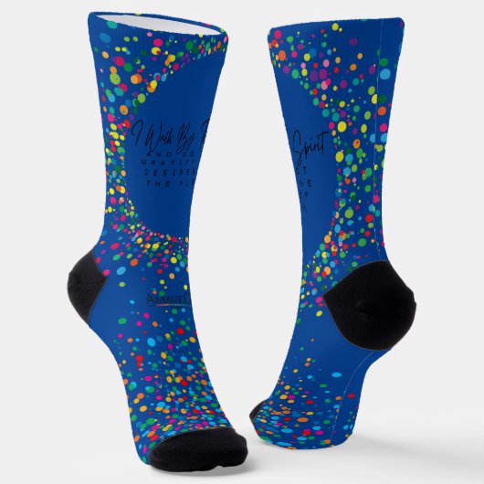 Chaussette SOCKS : Je marche par les Chaussettes Spirit (Angulaire)