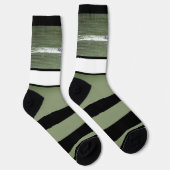 Chaussette Socks monogrammed de Loon Wide Stripe (Droite)