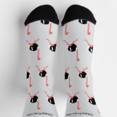 Chaussette Socks Ostrich Design (Haut)