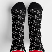Chaussette Socks Pawprint KiniArt (Haut)