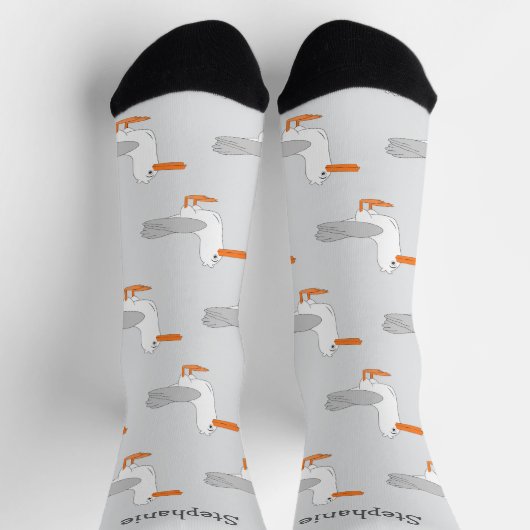 Chaussette Socks Seagull Design (Haut)