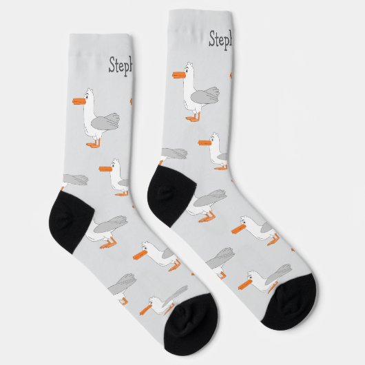 Chaussette Socks Seagull Design (Droite)