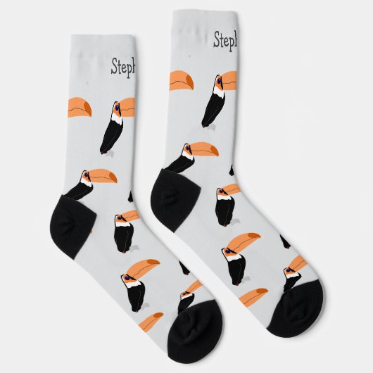 Chaussette Socks Toucan Design (Droite)