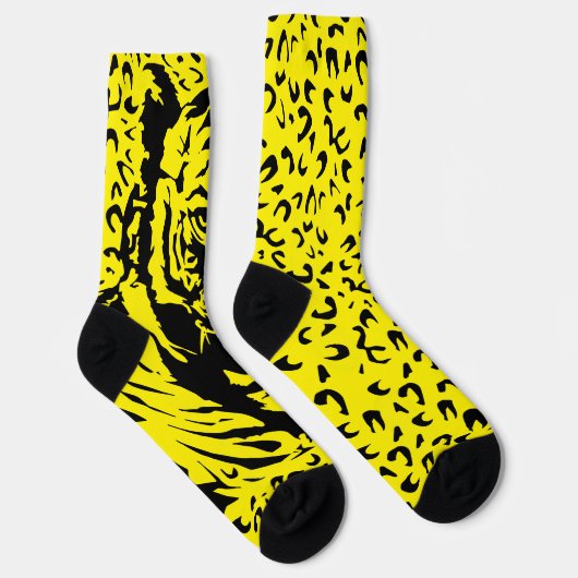 Chaussette Socles d'impression Tiger (Droite)