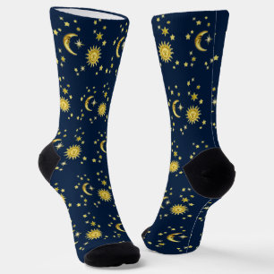 Chaussette Soleil, Lune et Étoiles 🌞 🌛 ⭐