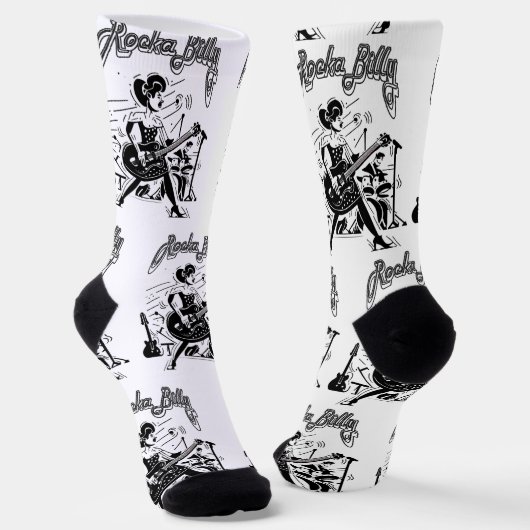 Chaussette Son vintage Rockabilly (Angulaire)